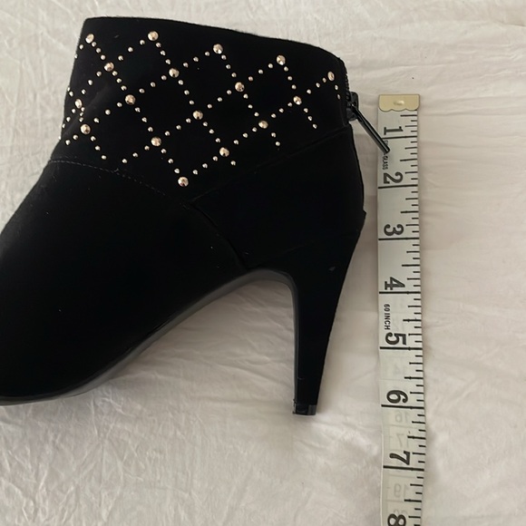 IMPO BLACK SCAPE BOOTIES WITH GOLD - Picture 4 of 5